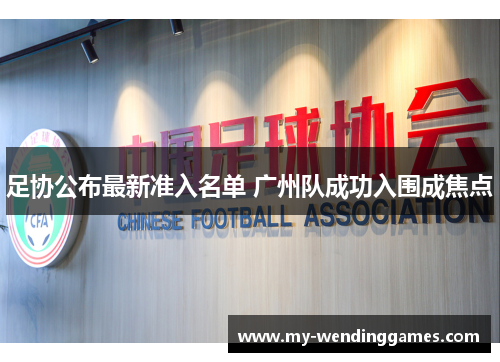 足协公布最新准入名单 广州队成功入围成焦点