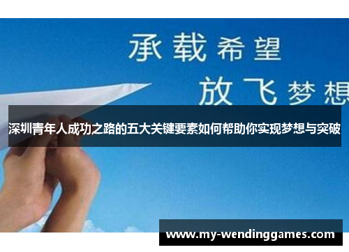 深圳青年人成功之路的五大关键要素如何帮助你实现梦想与突破